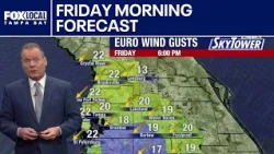 Tampa weather | Friday morning forecast