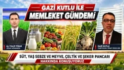 GAZI KUTLU MILK PRICES WITH FRESH VEGETABLE AND FRUIT PRICES, RICE AND BEET