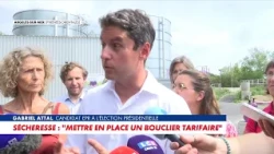 Gabriel Attal: "I want a ministry dedicated to water to be created"