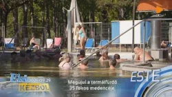 Megújul a termálfürdő 35 fokos medencéje
