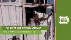 This is what Los Patios looks like, over 70 hours after the attack