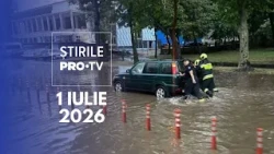 Știrile PRO TV - 1 Iulie 2026 | Furtună puternică a lovit Bucureștiul