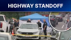 Man, suspect dead after shooting at shopping plaza leads to standoff on I-495 in Lowell