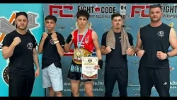 Két év alatt a világ tetejére – Nyíregyházi diák lett kick-box világbajnok