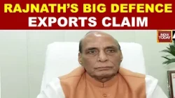 Defence Ministr Rajnath Singh On Defence Exports: ‘India’s Exports Surged Over 5,500% In A Decade’