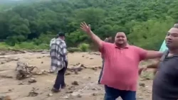 Major landslide in Morazán, Yoro