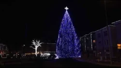Praznična okrasitev in novoletna smreka