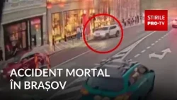 Two tourists died in Brașov after a car veered onto the sidewalk and struck them