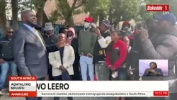 Gavumenti etandise okukomyawo bannayuganda abaagobeddwa e South Africa.