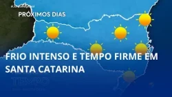 Weekend forecast for Santa Catarina: sunny, very cold, and stable weather