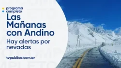 El mal clima mantiene cerrado el paso a Chile por el Cristo Redentor - Las Mañanas con Andino