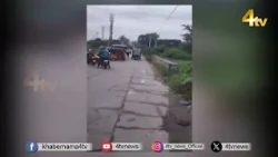 Car falls into River in Jalpally, Hyderabad | 4tv News