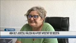 ABA OLT VÂLCEA COUNTY HAS NOT BEEN AFFECTED BY DROUGHT