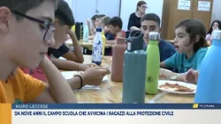 Da nove anni il campo scuola che avvicina i ragazzi alla protezione civile