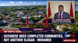 Guyanese Need Completed Communities, Not Another Slogan — Mohamed