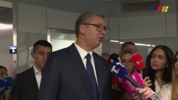 Predsednik Vučić obilazi završne radove druge A faze Kliničkog centra Srbije/ RTV Vranje/ 11.9.2026.