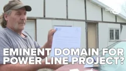 LaPorte County homeowner worries power line transmission project may take his property