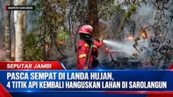 DESPITE RECENT RAINFALL, 4 HOTSPOTS SCORCH LAND AGAIN IN SAROLANGUN