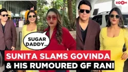 Sunita REACTS as Govinda introduces rumoured GF Komal Rani to paps; ''Beti ki umar ki ladki...''