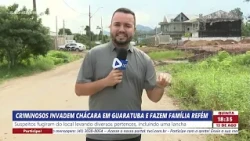 CRIMINALS INVADE RURAL PROPERTY IN GUARATUBA AND TAKE FAMILY HOSTAGE