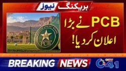 PCB Has Made a Major Announcement | Cricket Updates | Breaking News | City 41