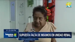 #TeleislasNews I Supuesta falta de insumos en unidad renal.