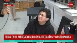 Fair at the Mercado Sud featuring crafts and gastronomy
