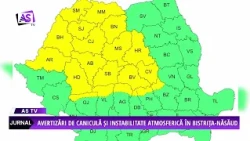 Heatwave and Atmospheric Instability Warnings for Bistrița-Năsăud