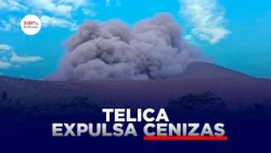 Volcán Telica expulsa gases y cenizas en Nicaragua