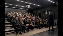 Conversation with students about the International Day of Commemoration in Memory of the Victims ...