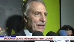 ENVIRONMENT. WIND AND SOLAR, MORE BENEFITS FOR THE PEOPLE OF LUCANIA