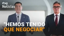 JUANMA MORENO admits he PREFERRED to GOVERN ALONE after sealing his PACT with VOX | RTVE News