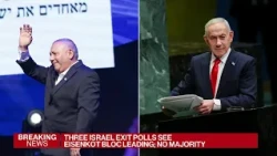 Israel Election: Exit Polls Show Netanyahu Trailing Eisenkot