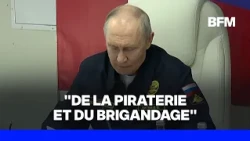 Vladimir Poutine menace de saisir des navires occidentaux en mesure de représailles