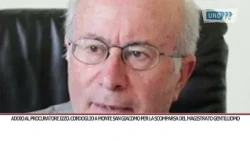 SRV  ADDIO AL PROCURATORE GIANFRANCO IZZO  CORDOGLIO A MONTE SAN GIACOMO
