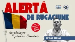 Alertă de rugăciune 1.8 | 12 august 2026, Ciprian Bârsan