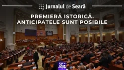 Jurnalul de seară. Premieră istorică: Anticipatele sunt posibile