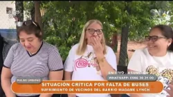 Lack of buses in Asunción