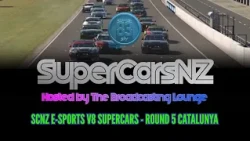 SCNZ V8 SUPERCAR SIM RACING - SUMMER SERIES - ROUND 5 Circuit de Barcelona-Catalunya - CHANNEL 83