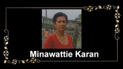 Death Announcement - Minawattie Karan
