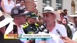 Vicepresidente recorrió zonas afectadas de Caldas tras el terremoto | Infórmate Eje