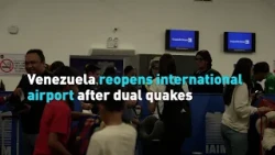 Venezuela reopens international airport after dual quakes
