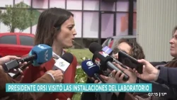 Orsi toured LATU and visited Ingenio, the business incubator celebrating 25 years