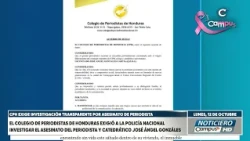 CPH demands transparent investigation into the murder of journalist José Ángel González