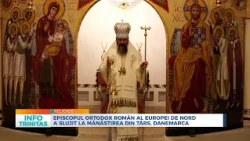 Episcopul ortodox român al Europei de Nord a slujit la Mănăstirea din Tårs, Danemarca