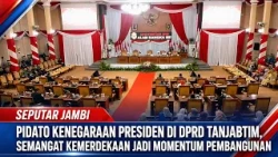 PRESIDENTIAL STATE OF THE NATION ADDRESS AT TANJABTIM REGIONAL HOUSE OF REPRESENTATIVES, SPIRIT O...