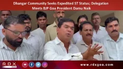 Dhangar Community Seeks Expedited ST Status; Delegation Meets BJP Goa President Damu Naik