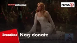 Taylor Swift, nag-donate ng higit P3M sa isang nanay na naaksidente | Frontline PIlipinas