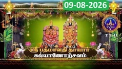 Sri Padmavathi Ammavari || Kalyanotsavam || Tiruchanoor || 09-08-2026 || SVBC2 Tamil || SVBC TTD