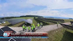 Agrovoltika v solárnom parku v Iliašovciach
